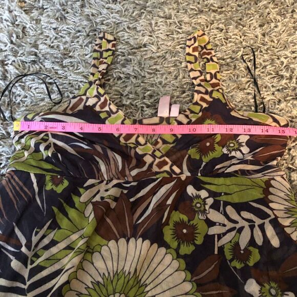 SWEET PEA Double Layer Nylon/Mesh Dress - Picture 3 of 7